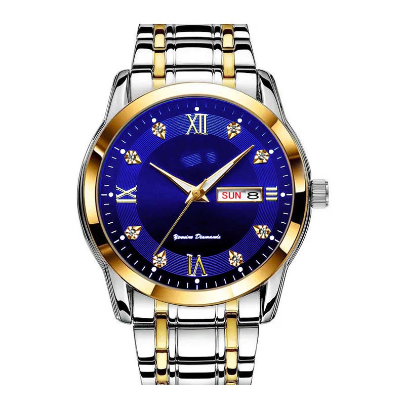 📢📢60 % de réduction !!!🎅Montre lumineuse imperméable bicolore pour homme - Image 16