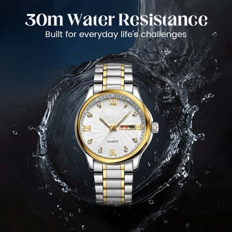 📢📢60 % de réduction !!!🎅Montre lumineuse imperméable bicolore pour homme - Image 4