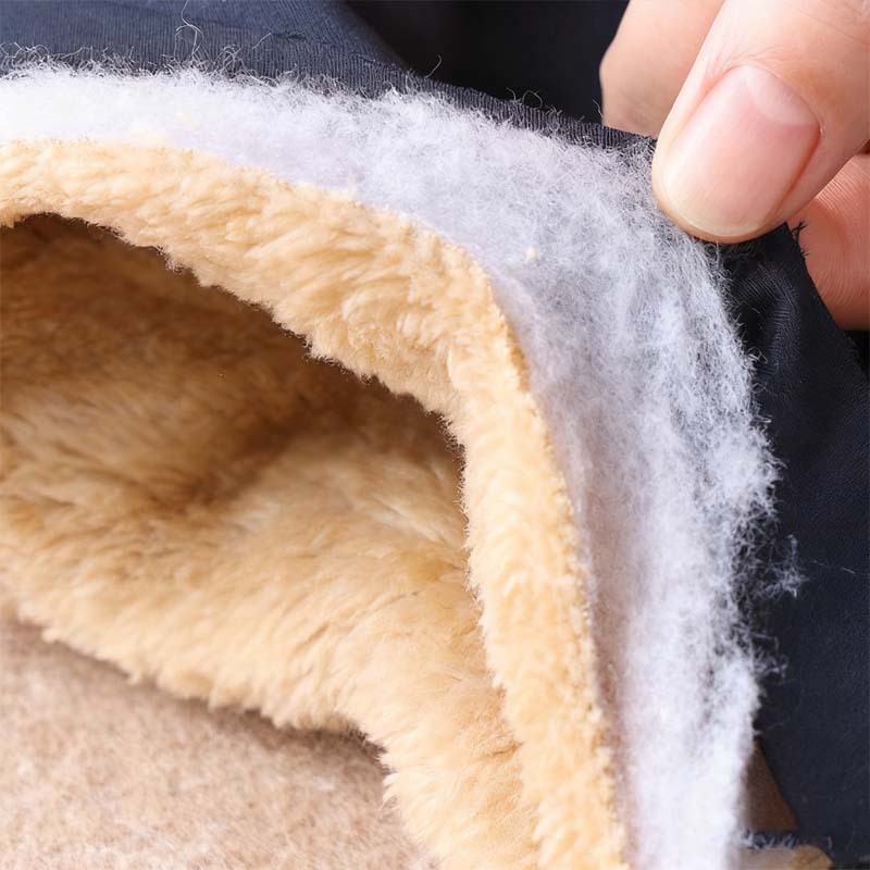 Men's Warm Pants with Zipper Pockets - Image 2