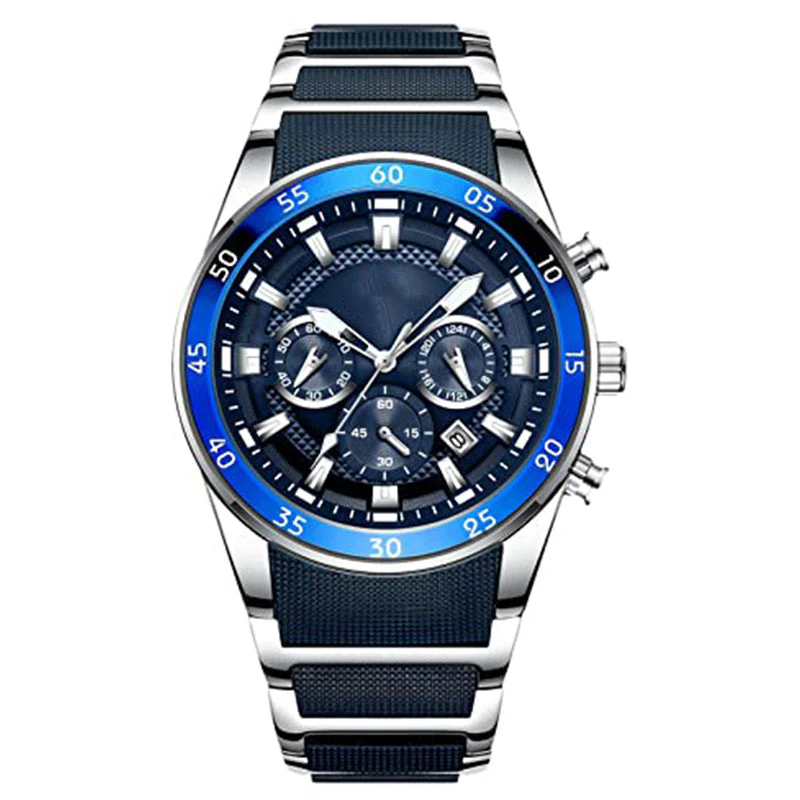 âRemise de 60% de la valeurđ„Montre Ă quartz multifonctionnelle Ă©tanche pour hommes - Image 9