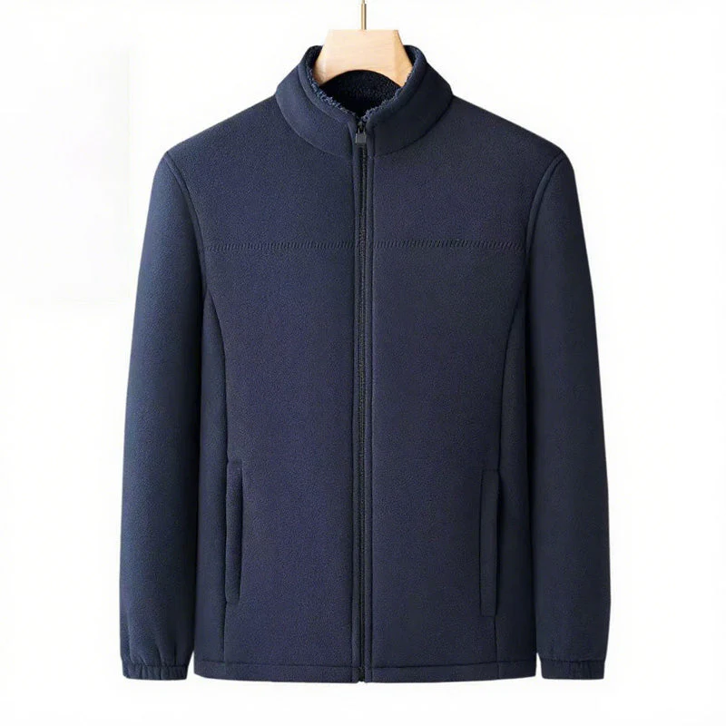đąđą60% DE RĂDUCTION ! âšManteaux dâhiver chauds pour hommes avec fermeture Ă©clair et poches - Image 2