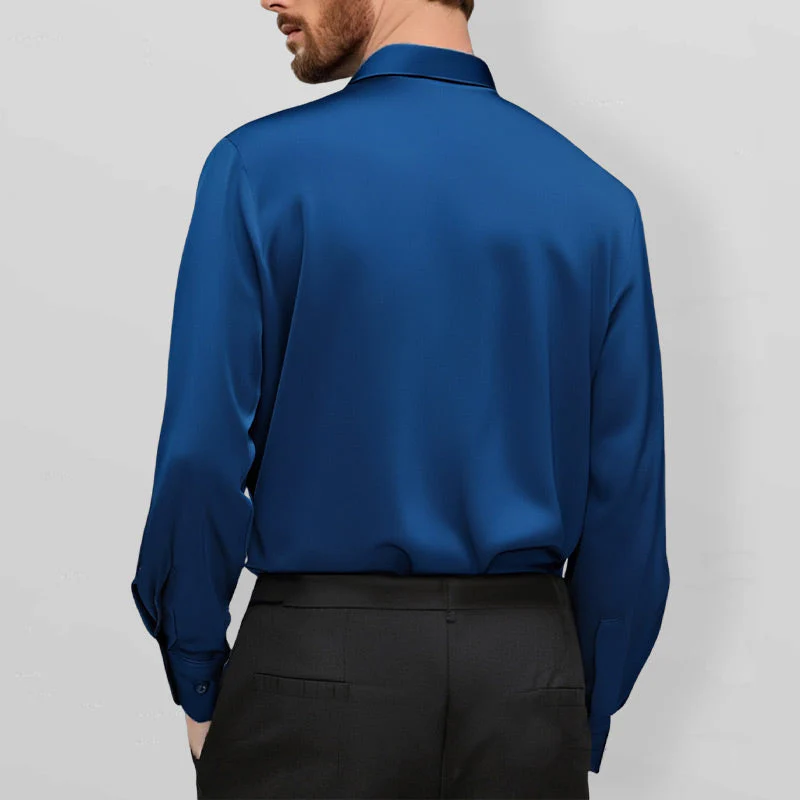 📢📢50 % de réduction !!!✨Chemise Habillée Extensible Infroissable pour Hommes - Image 6