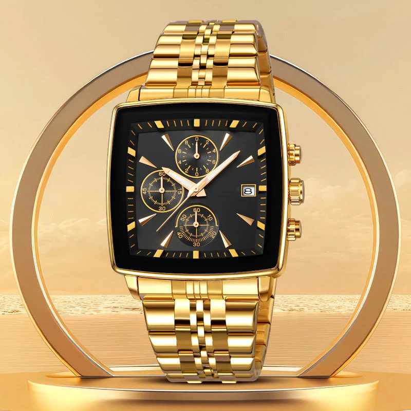 📢📢70 % DE RÉDUCTION !!! ✨Montre à quartz multifonctionnelle étanche pour hommes