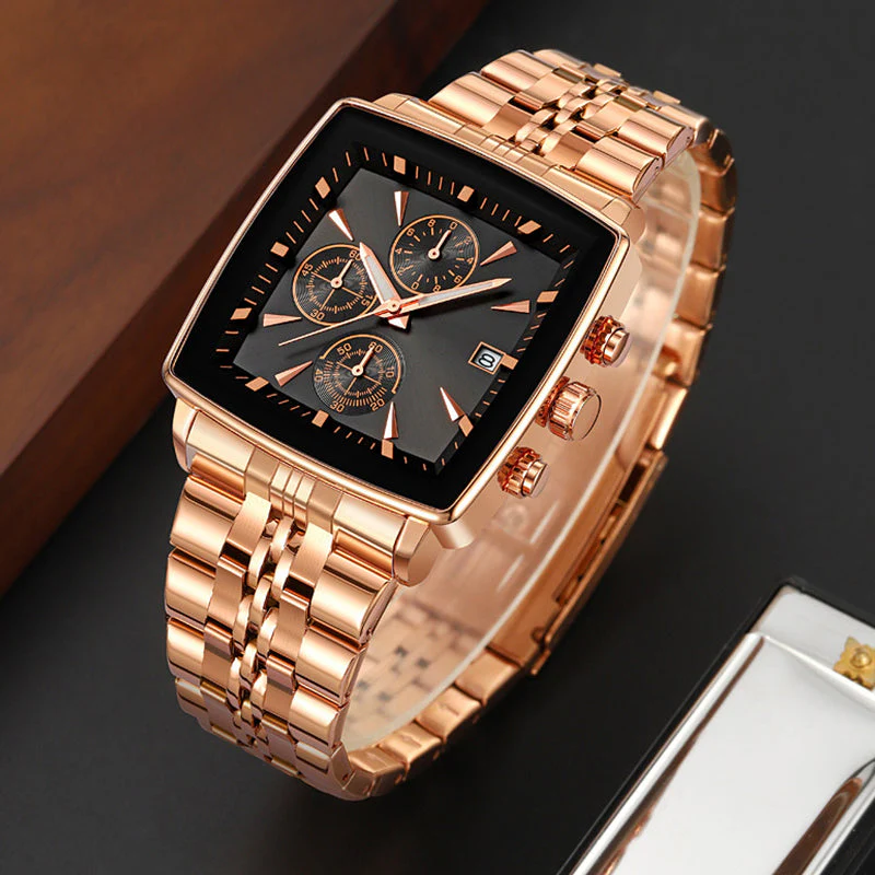 📢📢70 % DE RÉDUCTION !!! ✨Montre à quartz multifonctionnelle étanche pour hommes - Image 6