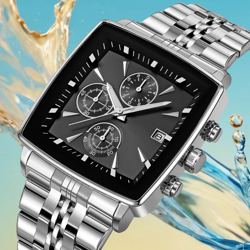 📢📢70 % DE RÉDUCTION !!! ✨Montre à quartz multifonctionnelle étanche pour hommes - Image 7