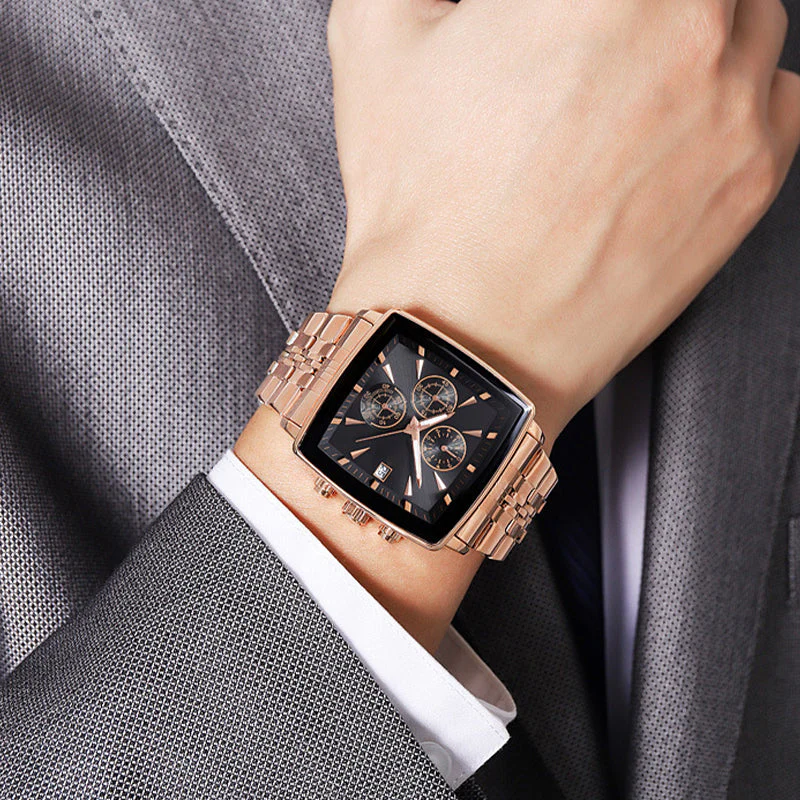 📢📢70 % DE RÉDUCTION !!! ✨Montre à quartz multifonctionnelle étanche pour hommes - Image 9