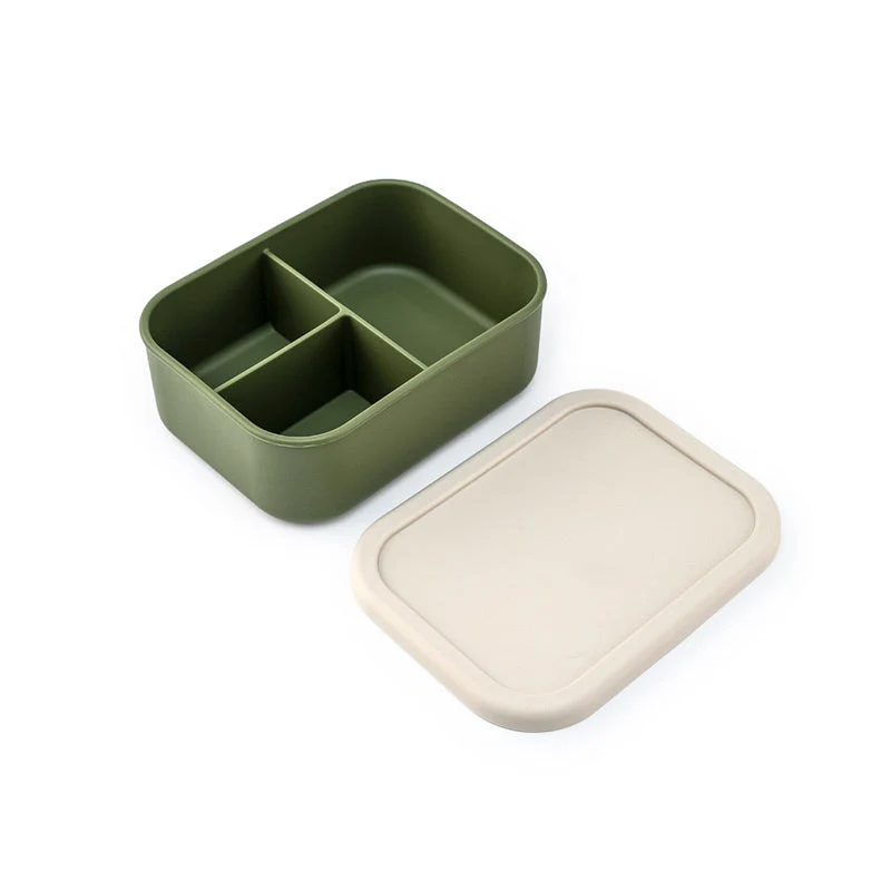 Microwave-Safe Compartmentalized Silicone Lunch Box - Image 12