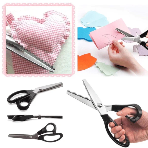 📢📢51% DE RÉDUCTION !!!✨Ciseaux de Couture Dentelés DIY - Image 6