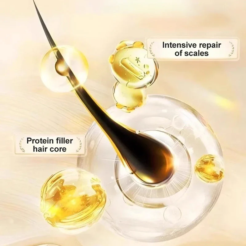 🔥💆‍♀️ Crème lissante hydratante – Répare les cheveux abîmés avec kératine polypeptidique - Image 6