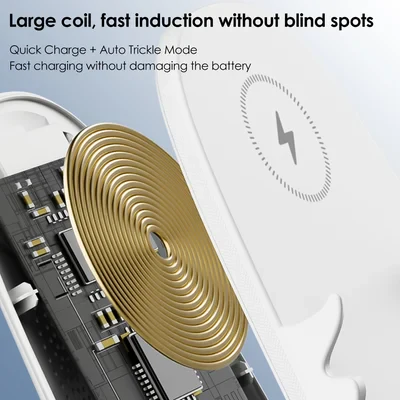 📱Support de téléphone multifonction sans fil à chargement rapide pour mini chaise - Image 7