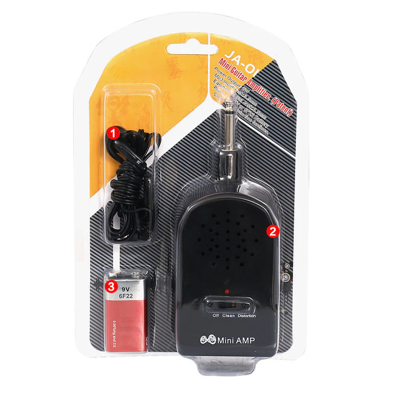 🔥 Mini Guitar Amp Pro 🎸 30W Son HD 🔊 20H d'Autonomie 🔋 Prêt pour le Busking 🌆 - Image 10
