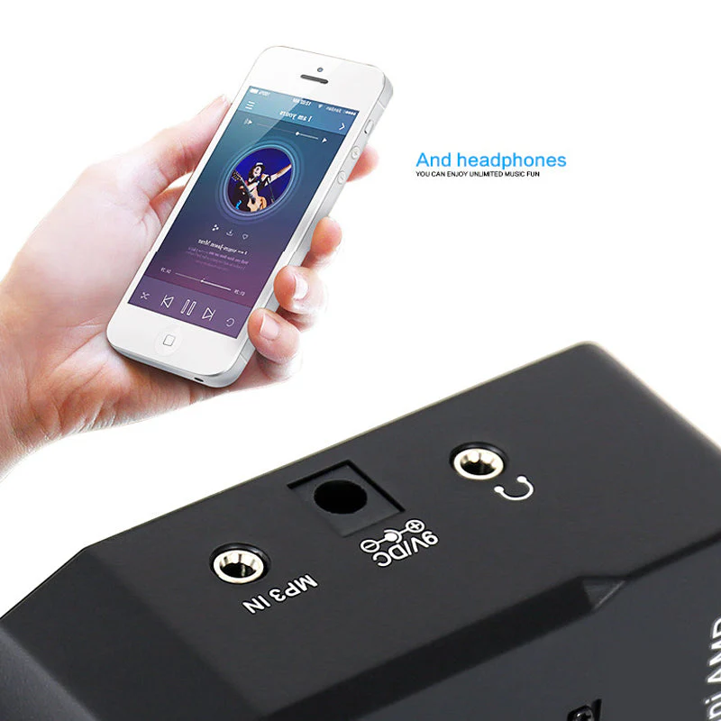 🔥 Mini Guitar Amp Pro 🎸 30W Son HD 🔊 20H d'Autonomie 🔋 Prêt pour le Busking 🌆 - Image 3