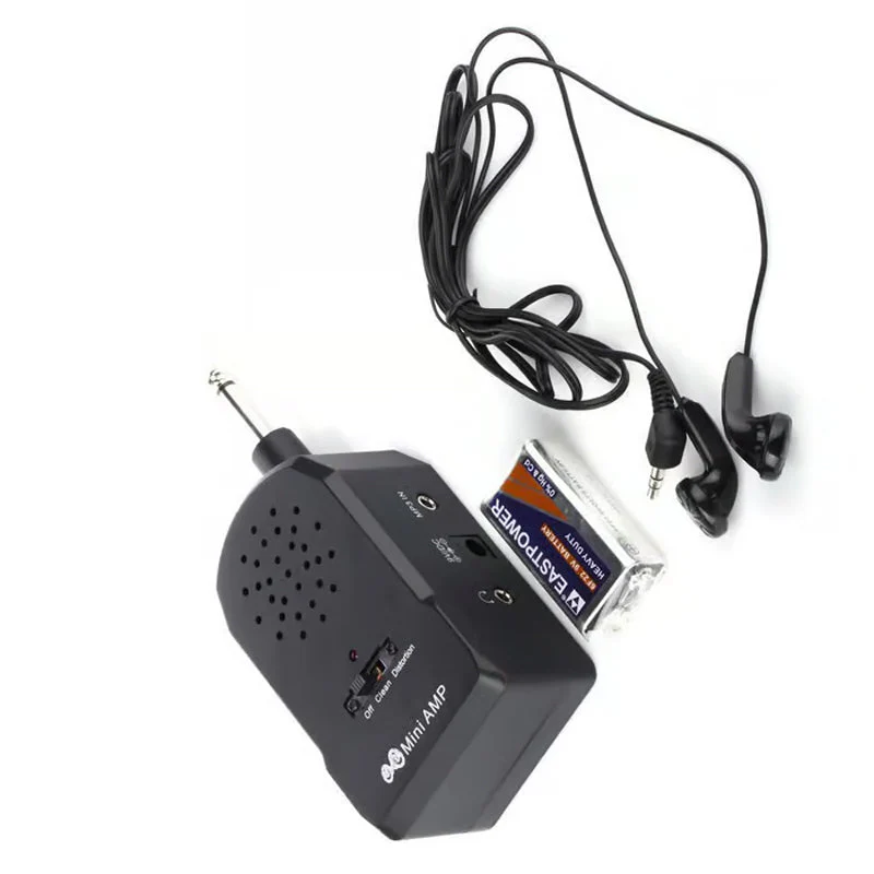 🔥 Mini Guitar Amp Pro 🎸 30W Son HD 🔊 20H d'Autonomie 🔋 Prêt pour le Busking 🌆 - Image 8