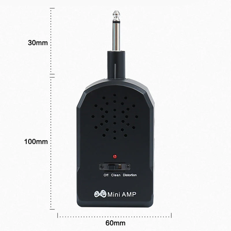 🔥 Mini Guitar Amp Pro 🎸 30W Son HD 🔊 20H d'Autonomie 🔋 Prêt pour le Busking 🌆 - Image 9