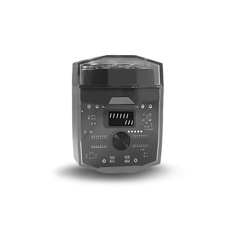 🎁 Vente chaude - 50% de réduction 😍 Mini corps transparent double tête magnétique rasoir électrique - Image 14