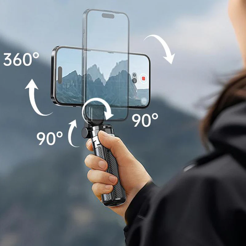 📢📢50 % de réduction !! ⏰Perche à Selfie Magnétique Multifonction 4-en-1 avec Rotation à 360°🌞 - Image 9