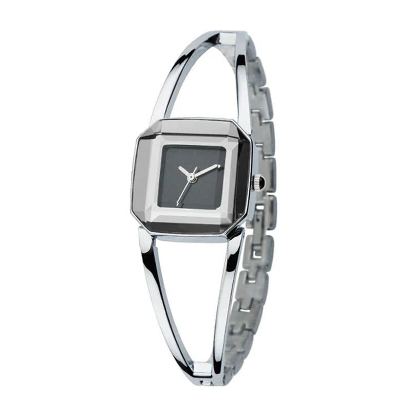 Montre quartz minimaliste à cadran carré - Image 12