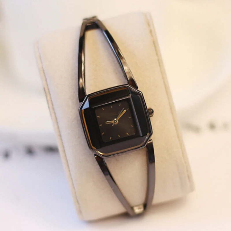 Montre quartz minimaliste à cadran carré - Image 14