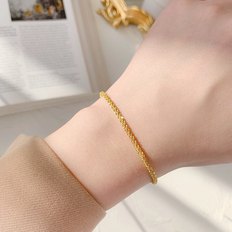 Chaîne fine minimaliste étincelante - Image 13