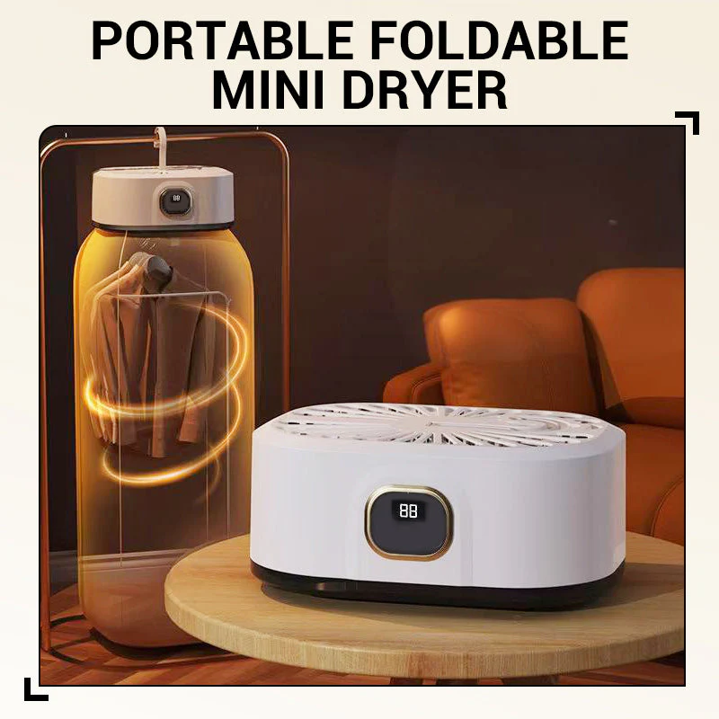 📢📢58% DE RÉDUCTION !!!✨Mini sèche-linge portable et pliable✈️Livraison gratuite