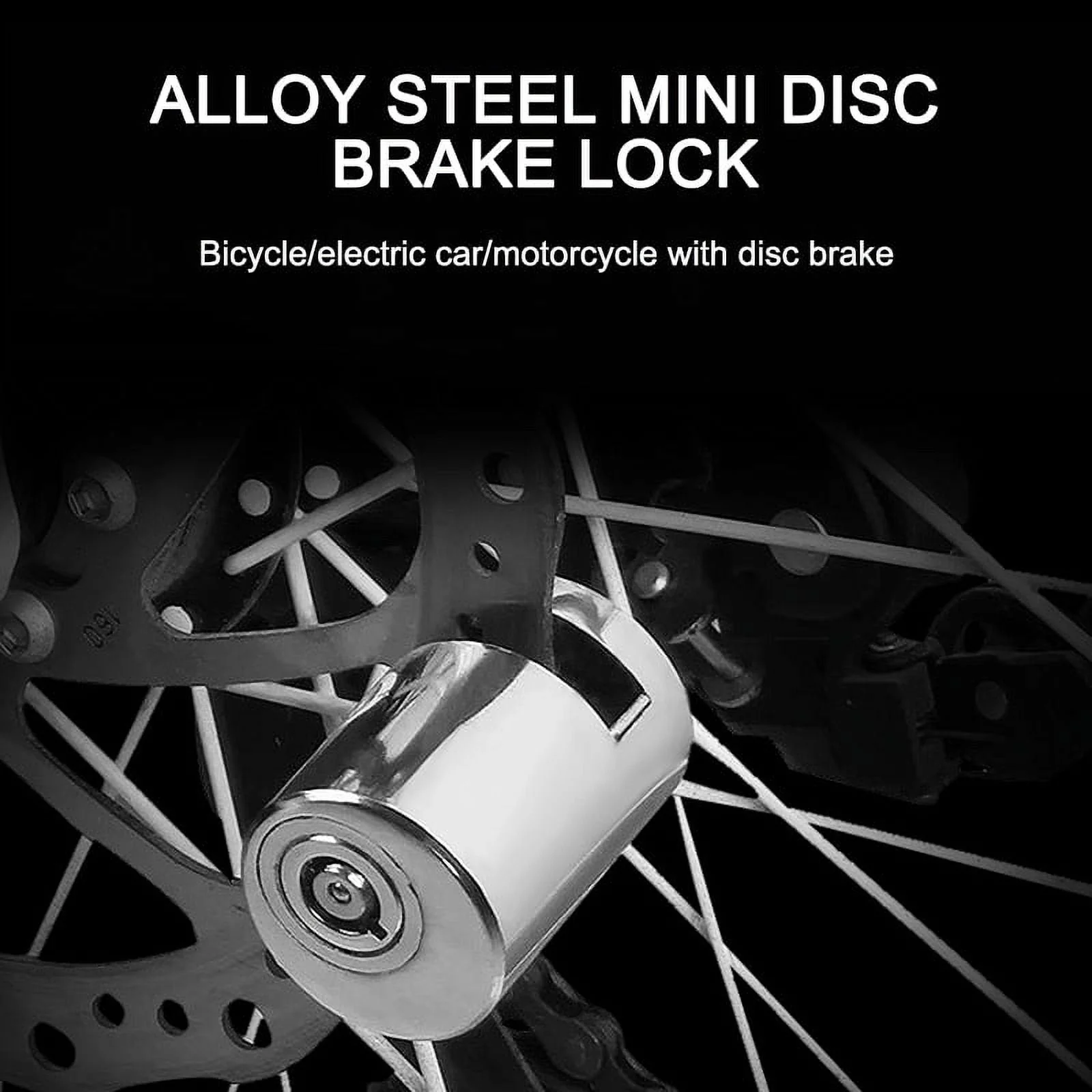 🔒Serrure à disque antivol pour motocyclett