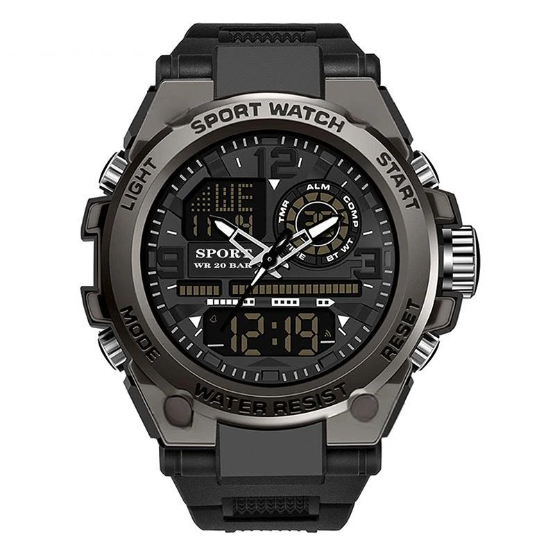 Montre de Sport Étanche pour Hommes avec Affichage Lumineux - Image 2