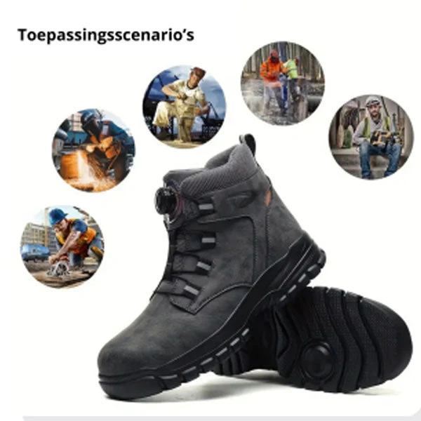 🔥2025 Hot Sale🔥Lichtgewicht multifunctionele werkschoenen voor heren - Image 9