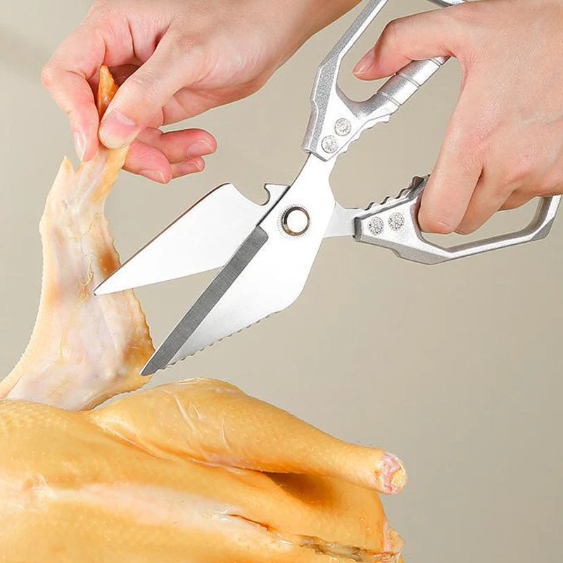 📢📢50 % de réduction !!!✨Ciseaux de cuisine multifonctionnels et résistants✂️🦴 - Image 2