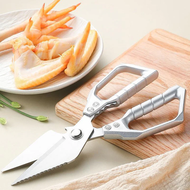 📢📢50 % de réduction !!!✨Ciseaux de cuisine multifonctionnels et résistants✂️🦴 - Image 6