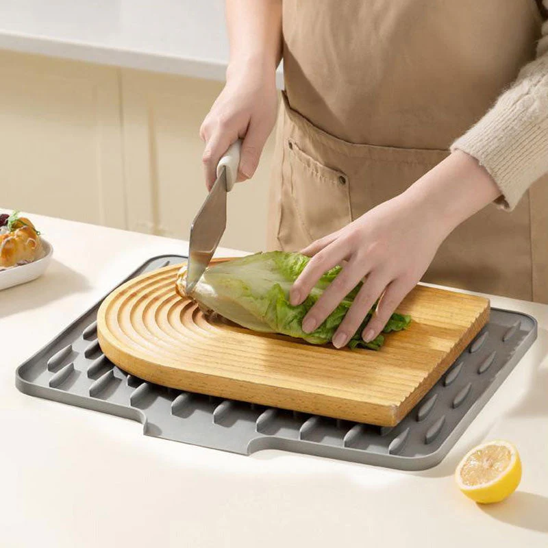 đ„Stock limitĂ© disponible 50 % DE RĂDUCTIONđ„đ„Tapis en silicone multifonctionnel et pliable pour l'Ă©coulement - Image 5