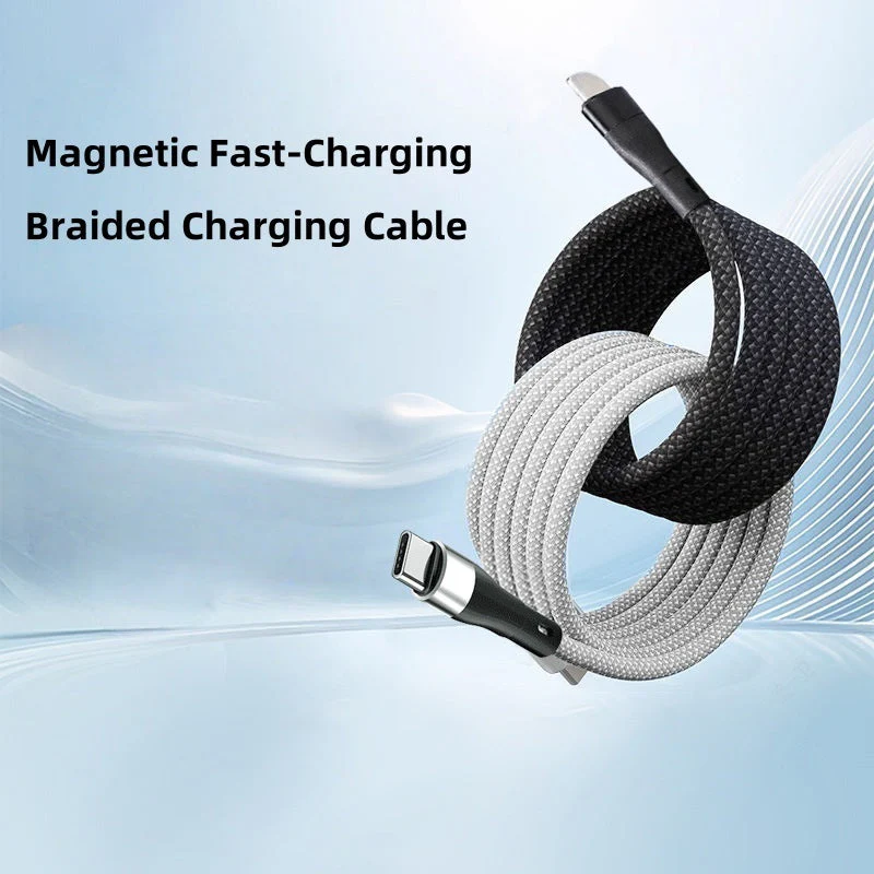 ⏳ Acheter 1 obtenir 1 gratuit ⏰ Câble de charge tressé magnétique à charge rapide multi-compatibilité