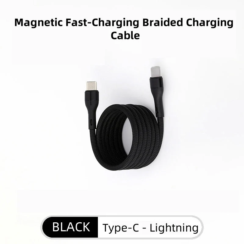 ⏳ Acheter 1 obtenir 1 gratuit ⏰ Câble de charge tressé magnétique à charge rapide multi-compatibilité - Image 8