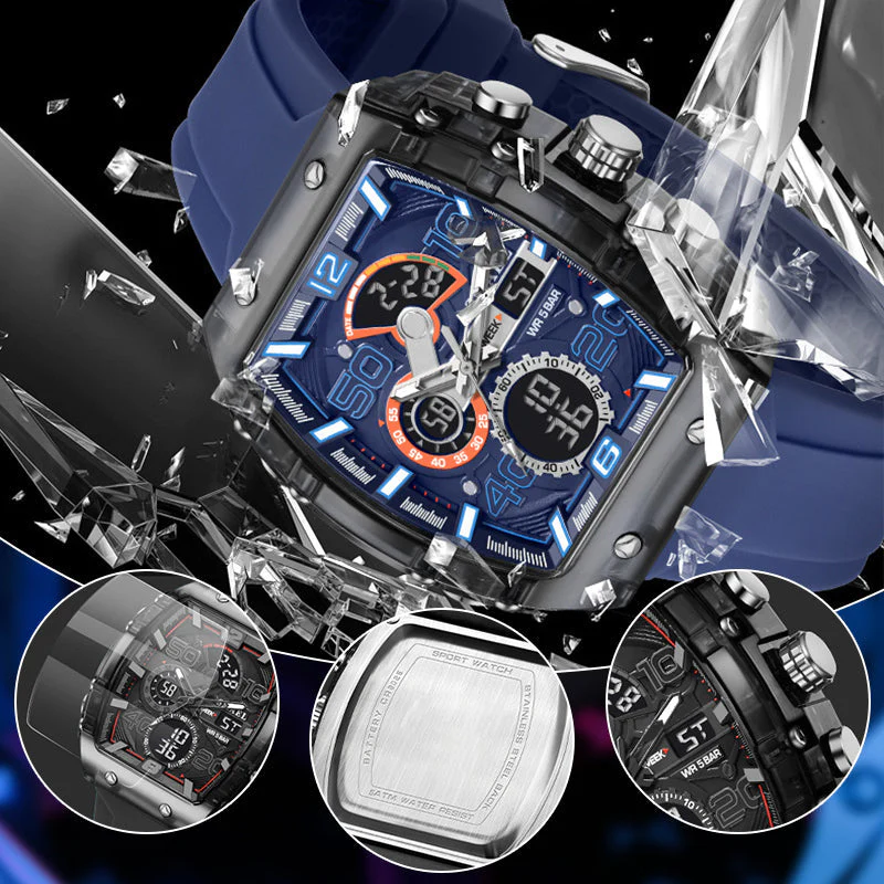 📢Durée limitée 61% de réduction⌚Montre numérique multifonctions pour le sport et les loisirs - Image 2