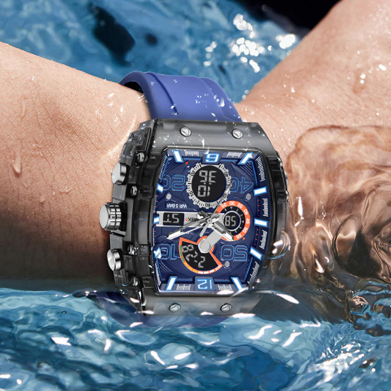 📢Durée limitée 61% de réduction⌚Montre numérique multifonctions pour le sport et les loisirs - Image 5