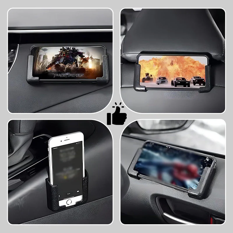 Support adhésif multifonctionnel pour téléphone portable dans la voiture - Image 3