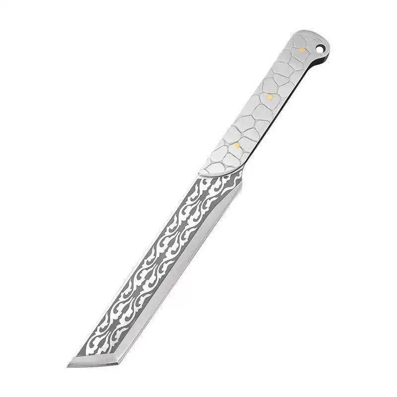 đąđą60 % de rĂ©duction !!!âšđ
Couteau Multifonctionnel Ă Soie Pleine â Acier Inoxydable, Lame GravĂ©e & Ătui Inclus đ - Image 2