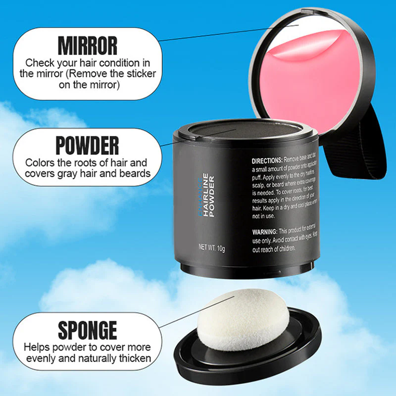 📢📢50 % de réduction !! ⏰Poudre multifonctionnelle instantanée pour dissimuler les racines - Image 5