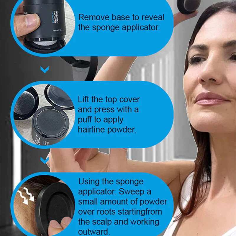 📢📢50 % de réduction !! ⏰Poudre multifonctionnelle instantanée pour dissimuler les racines - Image 7