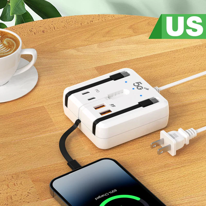 📢📢60% DE RÉDUCTION ! ✨Station de recharge USB multiport - Image 10