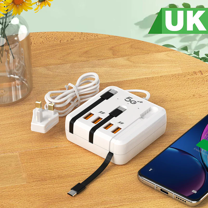 📢📢60% DE RÉDUCTION ! ✨Station de recharge USB multiport - Image 14