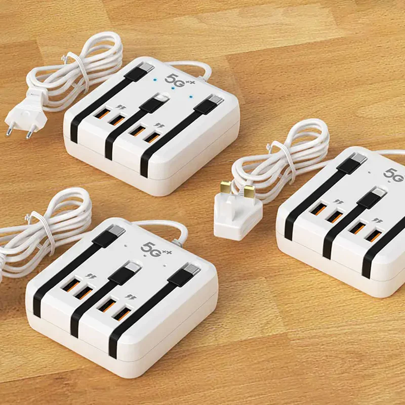 📢📢60% DE RÉDUCTION ! ✨Station de recharge USB multiport - Image 7