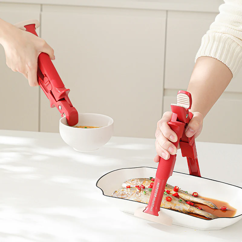 💥👨🍳Clip de support de cuvette anti-brûlure multi-usages💥 - Image 7