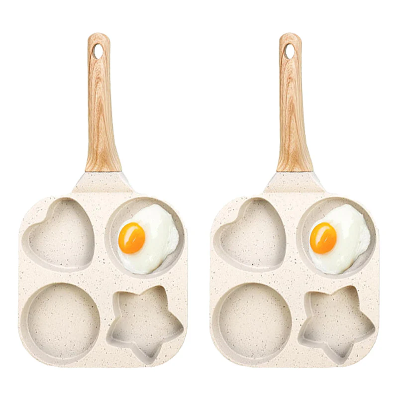 🔥2025chaleur de vente🔥Poêle à omelette multifonctionnelle 4 trous - Image 11