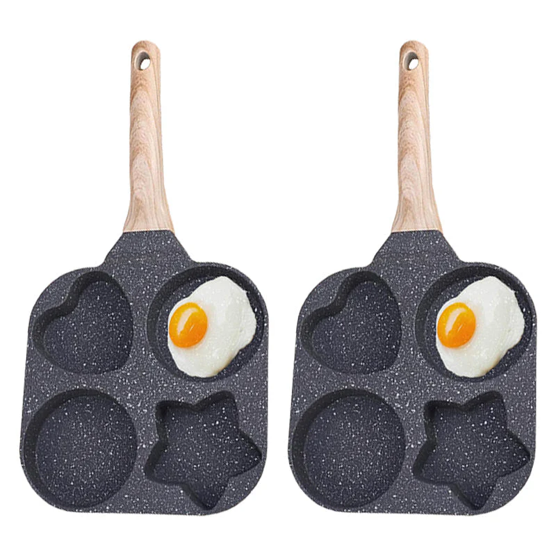🔥2025chaleur de vente🔥Poêle à omelette multifonctionnelle 4 trous - Image 12