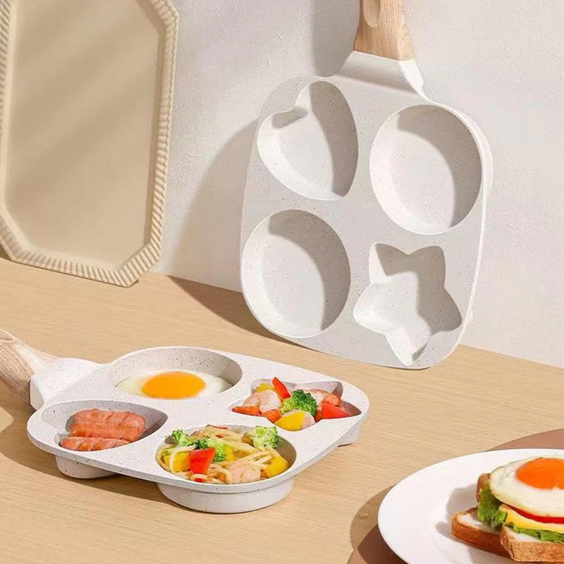 🔥2025chaleur de vente🔥Poêle à omelette multifonctionnelle 4 trous - Image 6