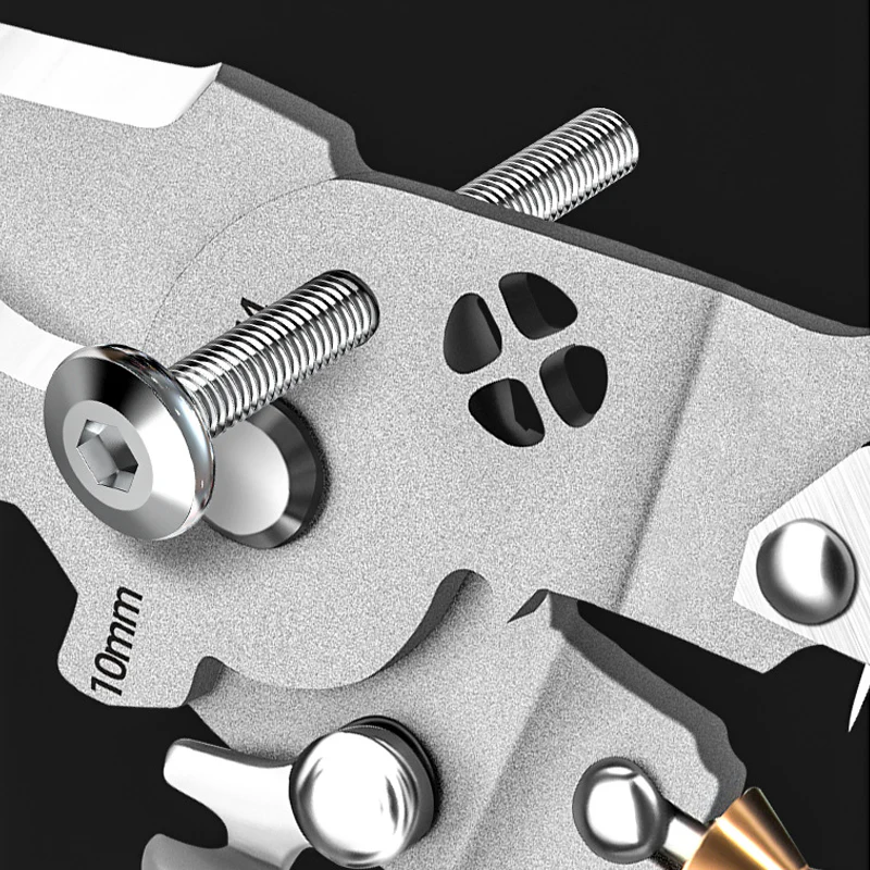 🏆Evénement limité dans le temps réduction directe de 25.98€.✨⚒️ Ciseaux pliables multifonctionnels de dénouement de fil avec test électrique - Image 4