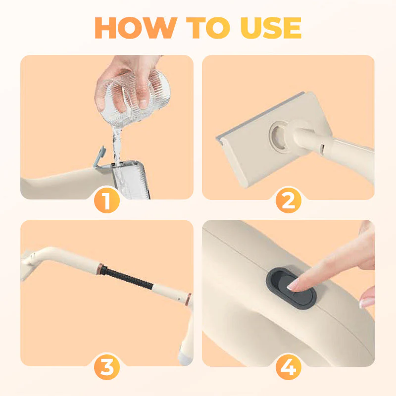 💨 Nettoyeur Vapeur Multifonction Portable – 61 % de Réduction ! 🏠✨ ⚡ Avec Accessoires – Nettoyez Facilement Toute la Maison ! - Image 7