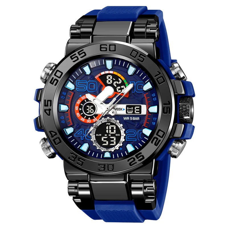 📢📢60% DE RÉDUCTION !!! 🎅Montre digitale multifonctionnelle LED étanche - Image 15