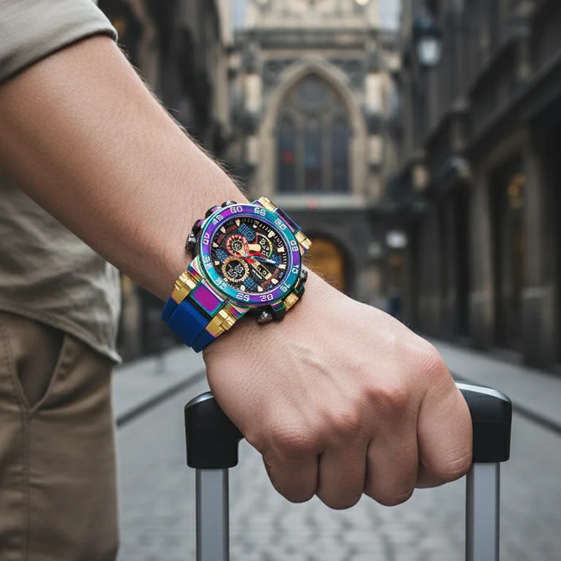 📢📢60% DE RÉDUCTION !!! 🎅Montre digitale multifonctionnelle LED étanche - Image 7