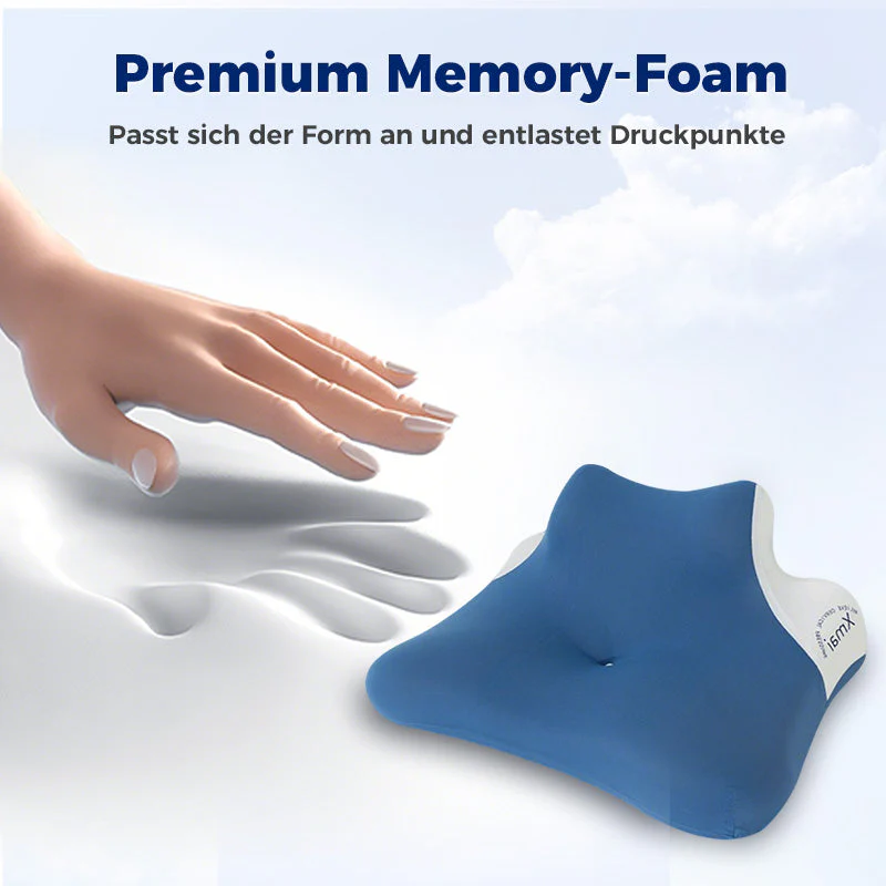 💤🪑 Coussin Ergonomique Multifonction en Mousse à Mémoire – Design Anatomique, Respirant & Rafraîchissant pour Sieste et Station Assise Prolongée ! - Image 4